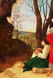 Die drei Philosophen (Detail)